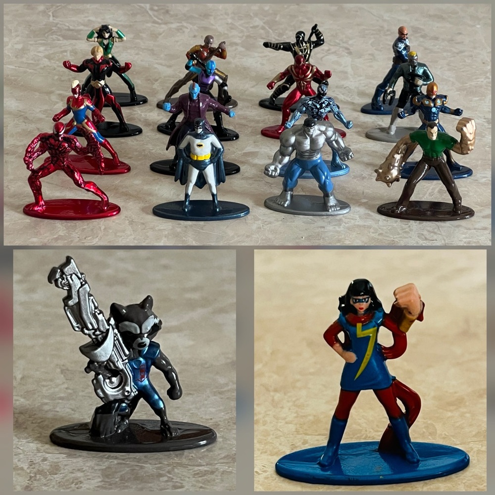 Marvel Nano MetalFigs Die-Cast Collectible Figures (18 Figures)